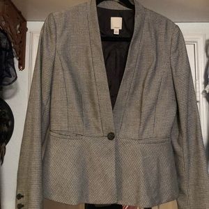 Peplum blazer